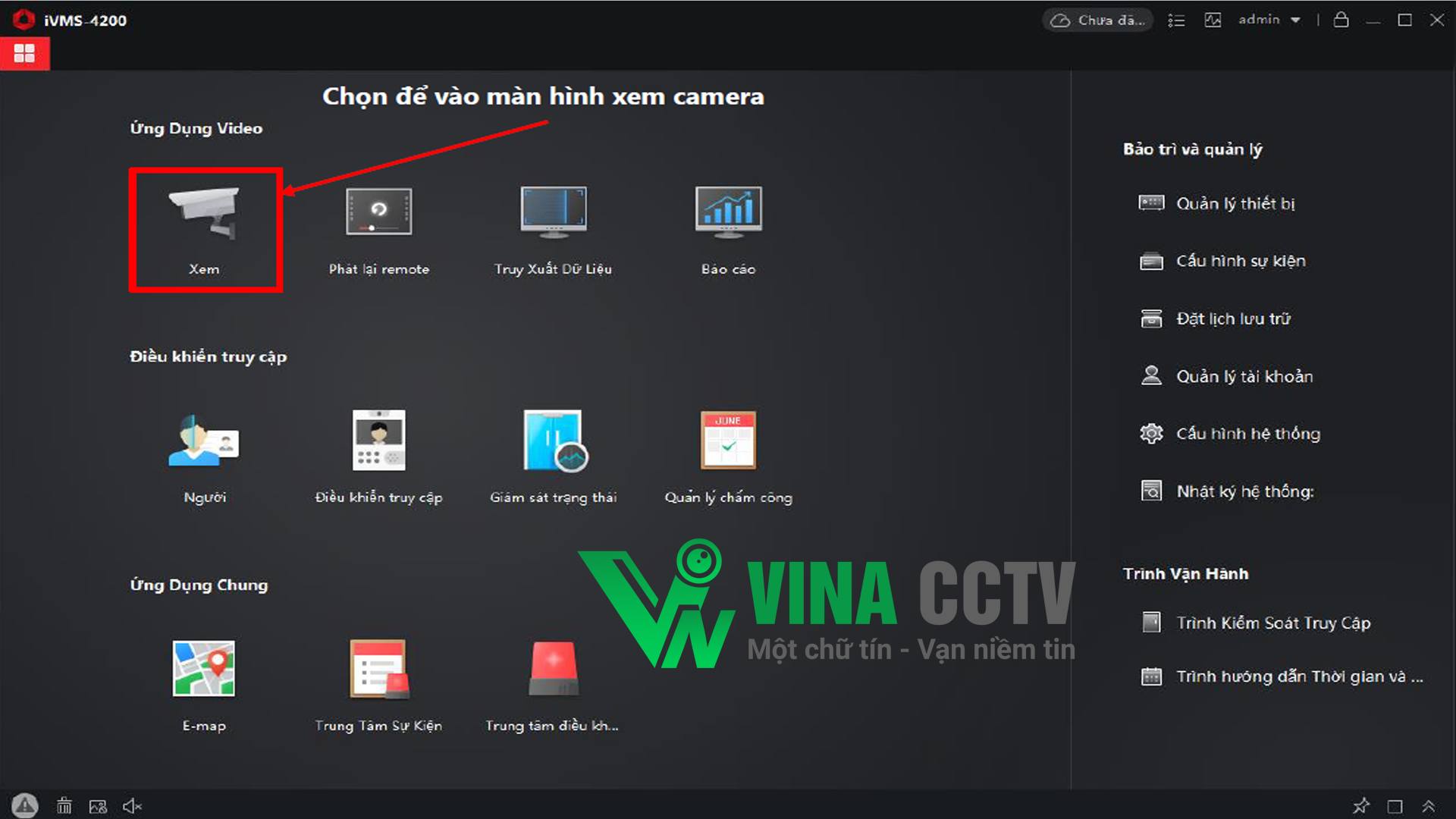 Xem camera trực tuyến