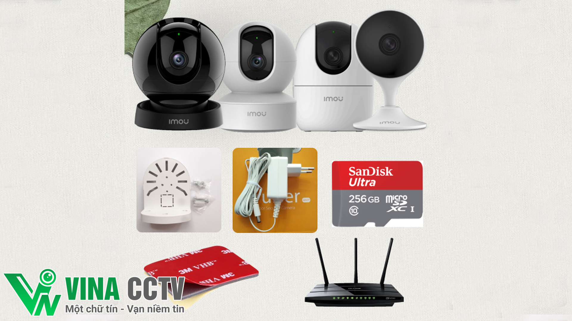 Chuẩn bị Camera và vật tư trước khi lắp đặt