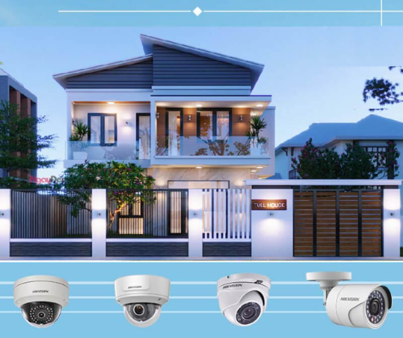 CCTV ViNa được biết đến là đơn vị lắp camera cho biệt thự uy tín