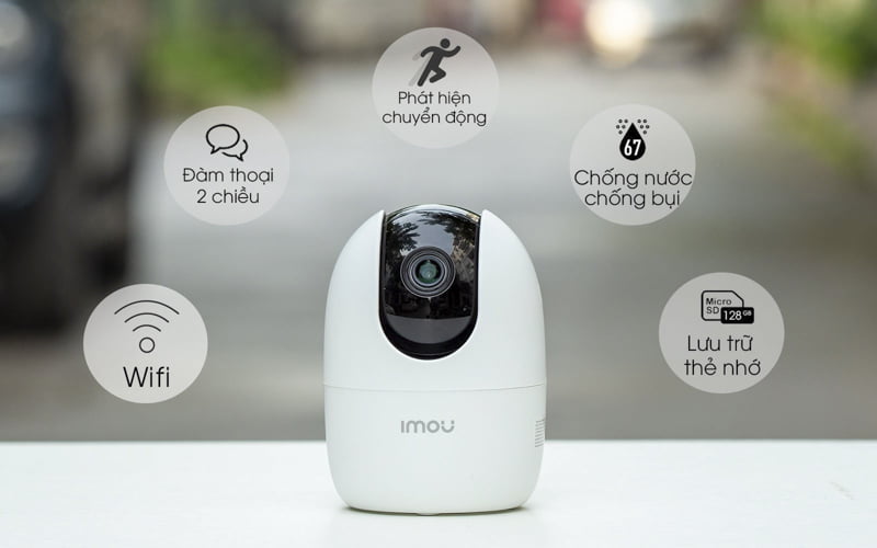 Camera không dây với thiết kế đẹp mắt, lắp đặt linh hoạt