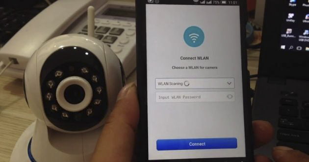 Kết nối camera với wifi dễ dàng ngay tại nhà